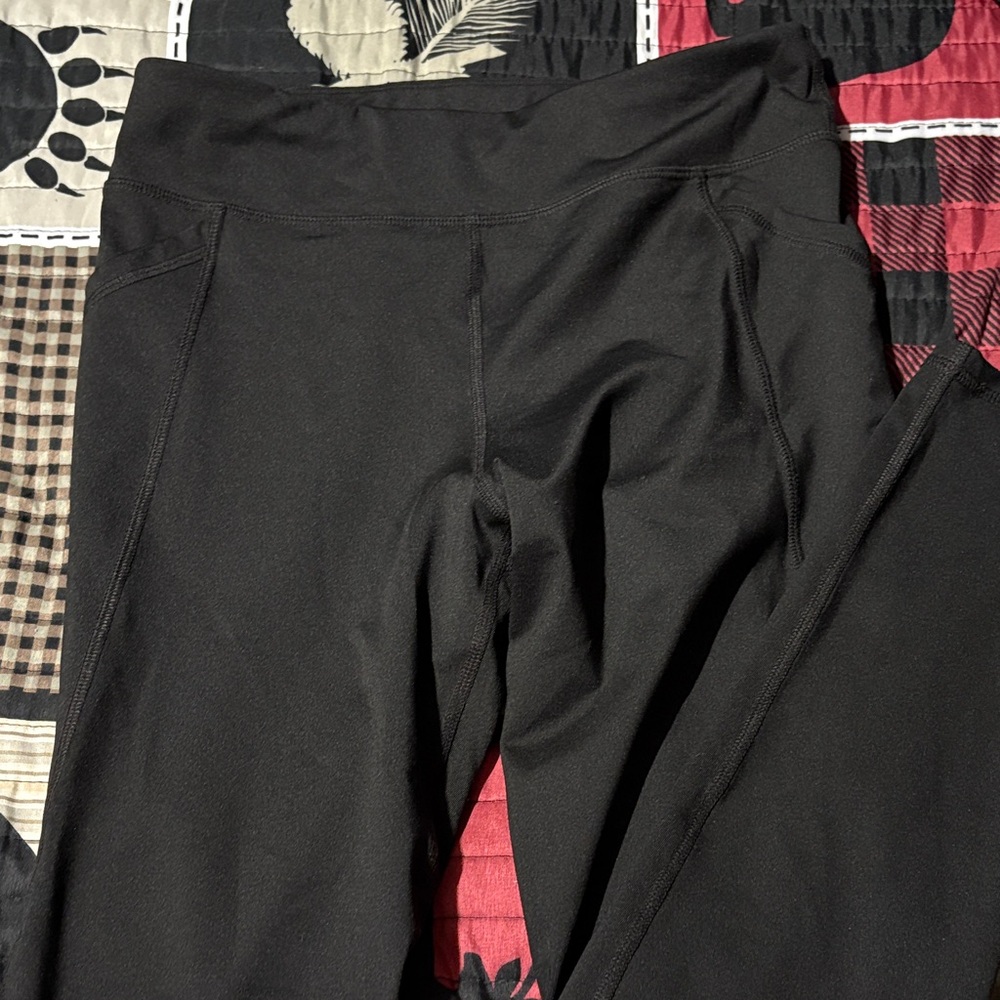 Xersion Quick-Dri Black Leggings